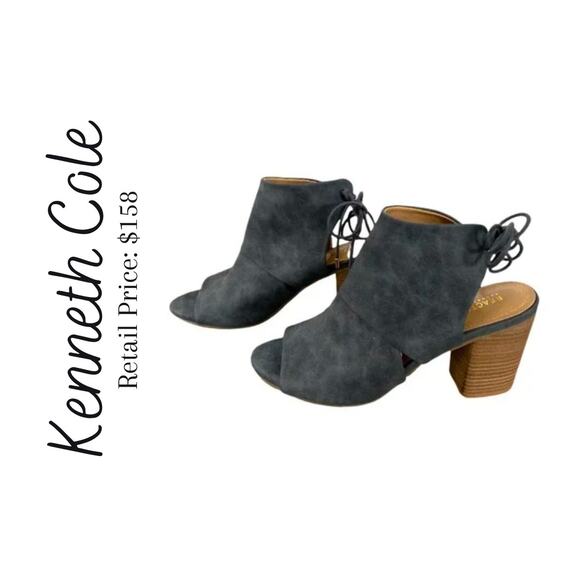 NWT Kenneth Cole Open Toe Bootie - Picture 1 of 7